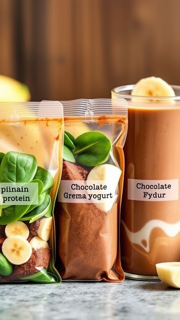 Protein-Packed Smoothie Packs