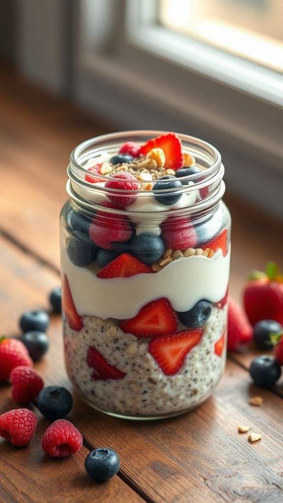 Protein-Rich Overnight Oats  