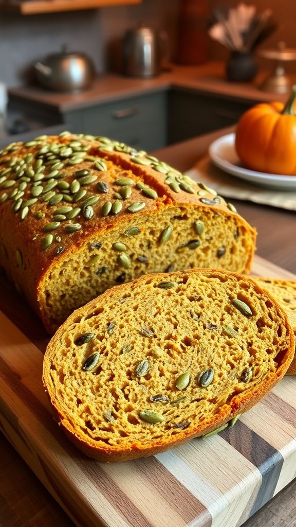 Pumpkin Seed Bread