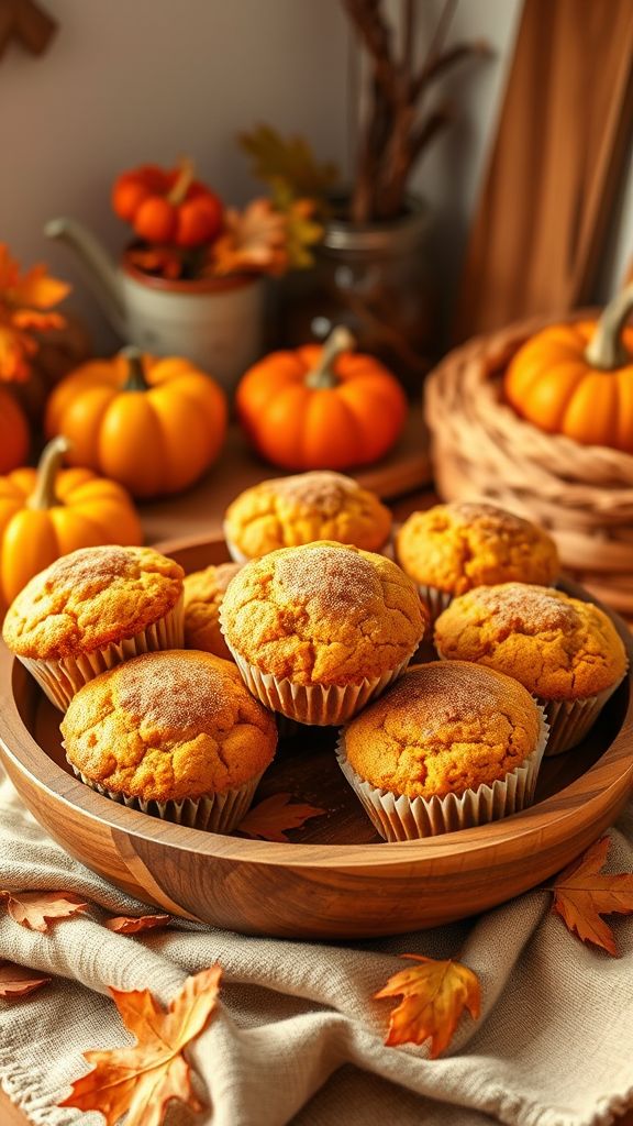 Pumpkin Spice Keto Muffins