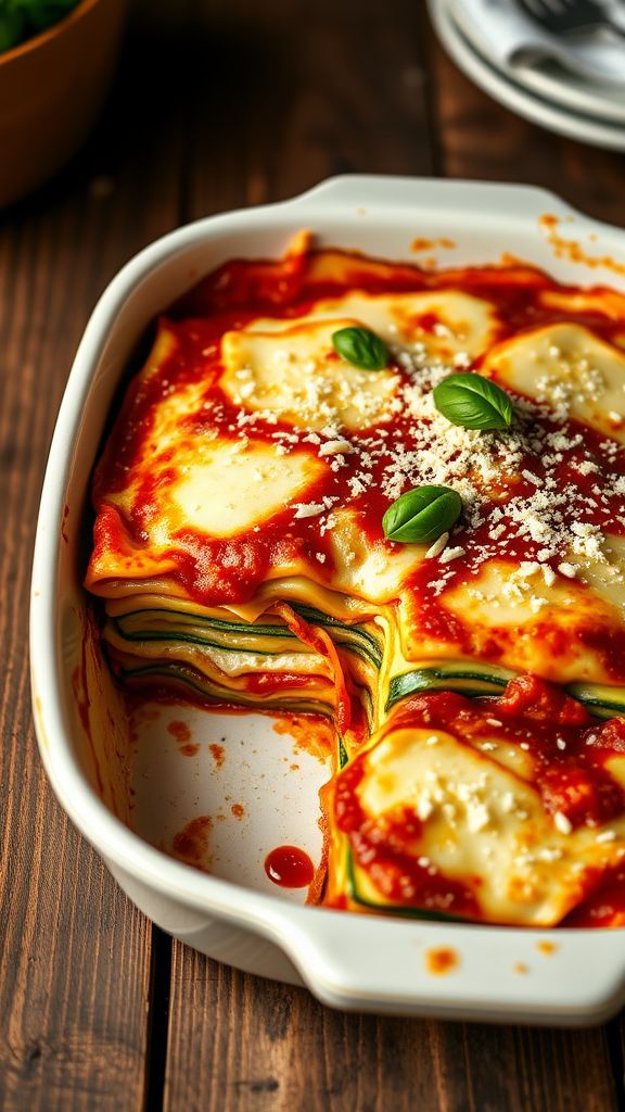 Quick Zucchini Lasagna