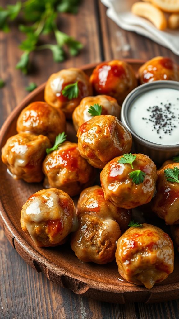 Ranch Flavored Meatballs