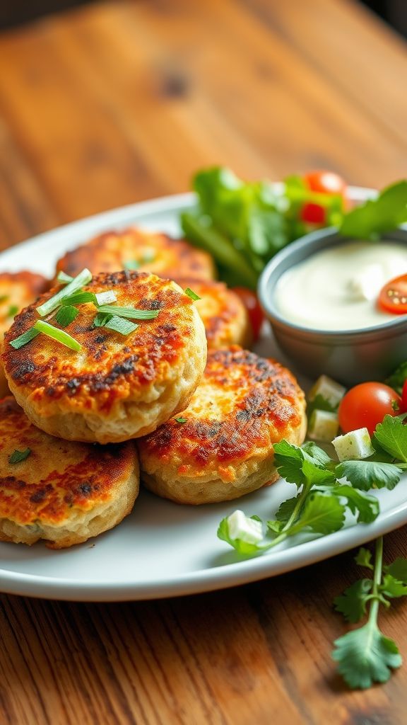 Salmon Potato Cakes  