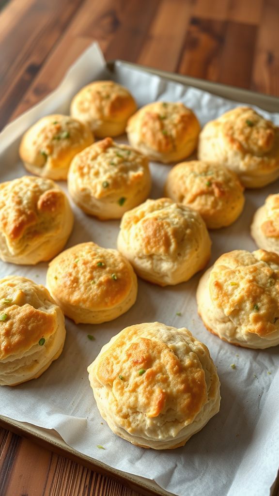 Savory Chive Biscuits