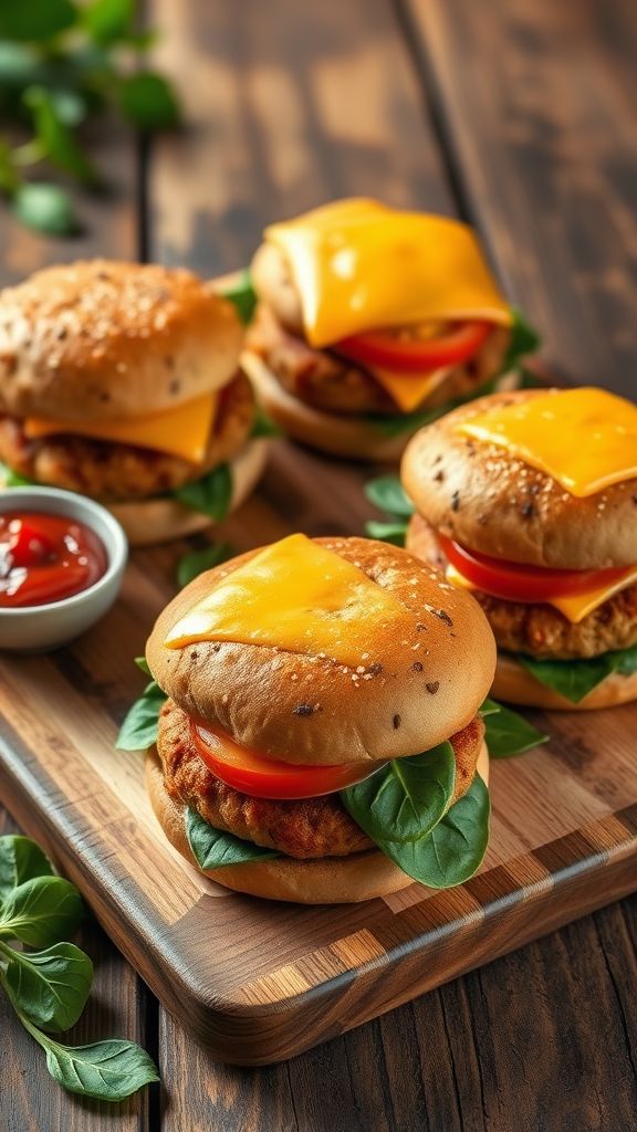 Savory Cinnamon Turkey Burgers  