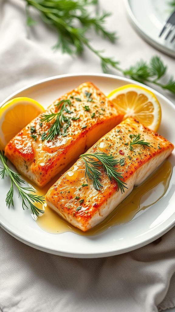 Savory Lemon Herb Salmon Fillets