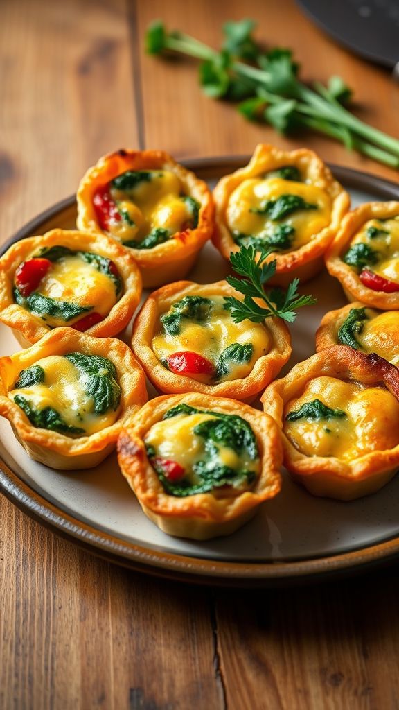 Savory Mini Quiches  