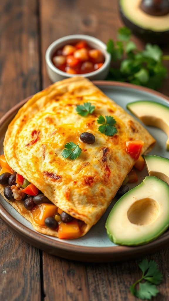 Savory Protein-Packed Mexican Omelette  