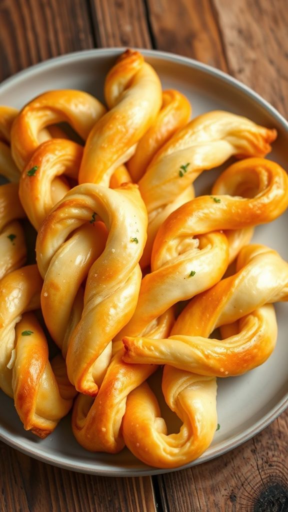 Savory Puff Pastry Twists