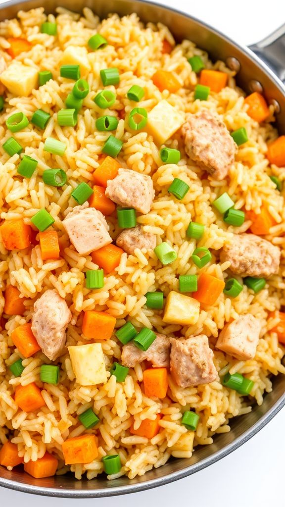 Savory Tuna Fried Rice  