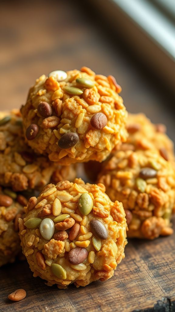 Seed and Nut Crunch Bites