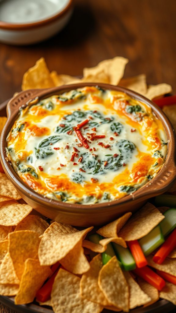 Shake It Off Spinach Dip  