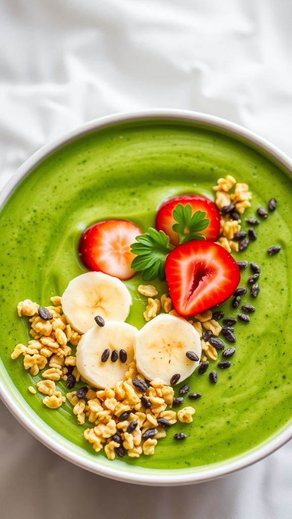 Shamrock Smoothie Bowl  