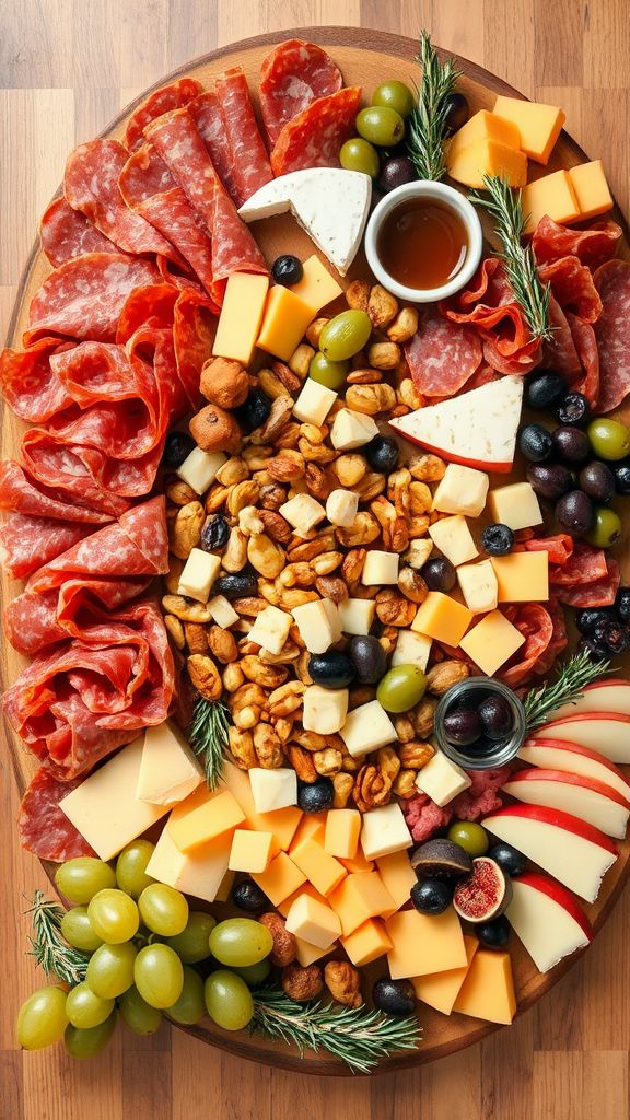 Sideline Snacks: A Charcuterie Wonder  