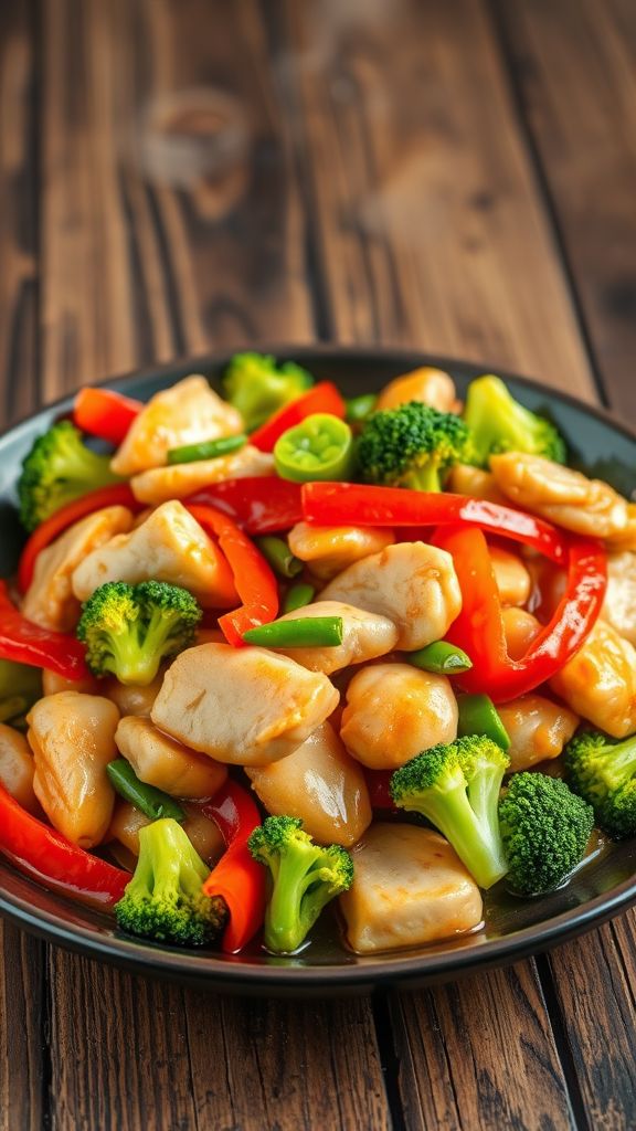 Simple Chicken and Vegetable Stir-Fry