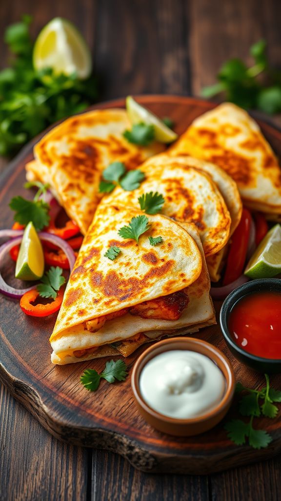 Sizzling Fajita Quesadillas