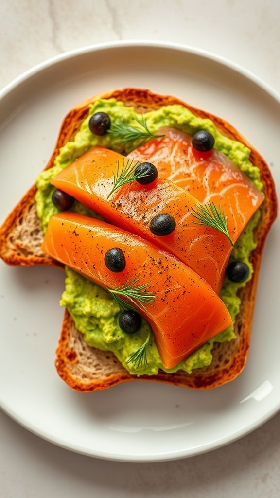 Smoked Salmon and Avocado Toast