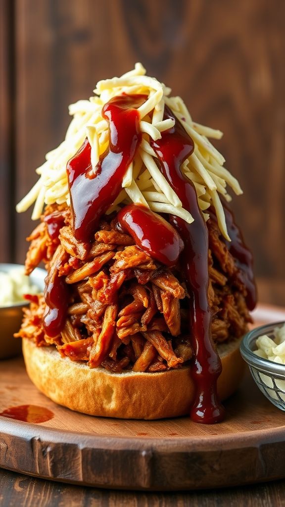 Smoky BBQ Pulled Jackfruit Sandwiches  