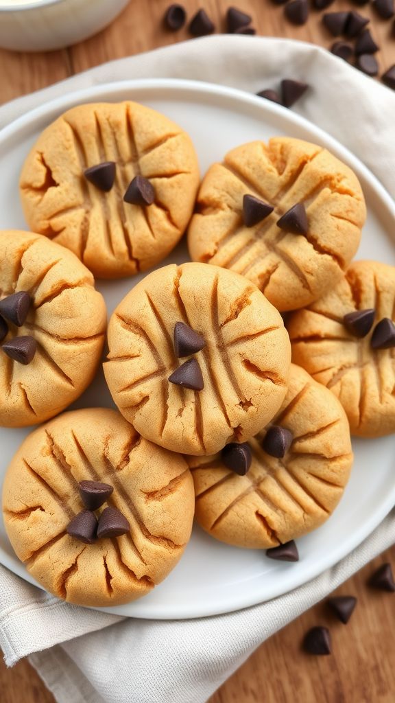 Soft-Baked Keto Peanut Butter Cookies  