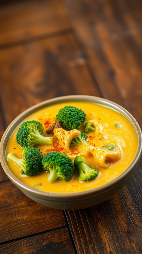 Southwest Spiced Broccoli Cheese Stew