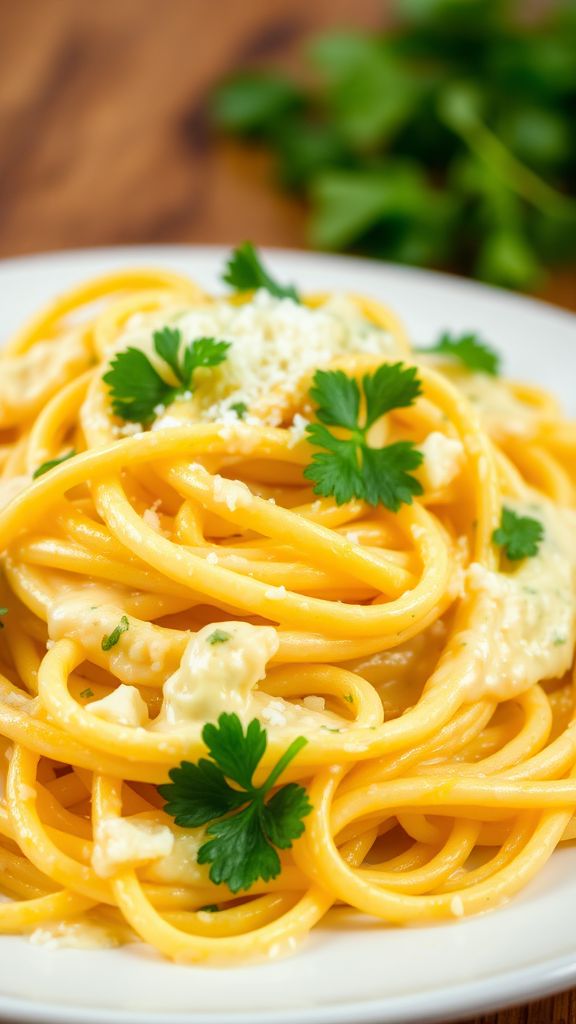 Spaghetti Squash Alfredo