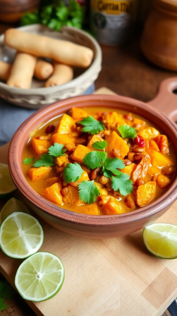 Spiced Lentil and Sweet Potato Curry