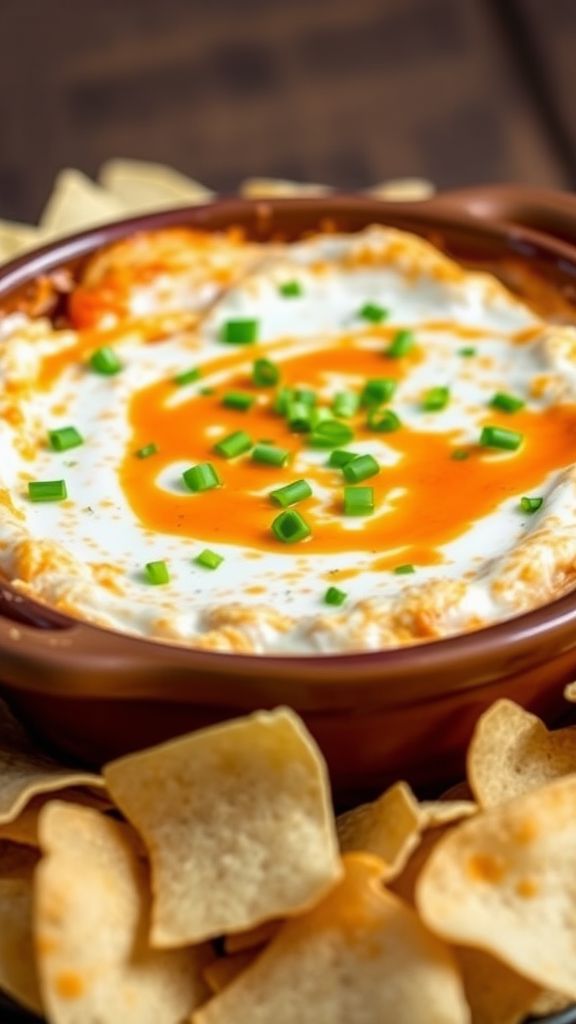 Spicy Buffalo Chicken Dip 