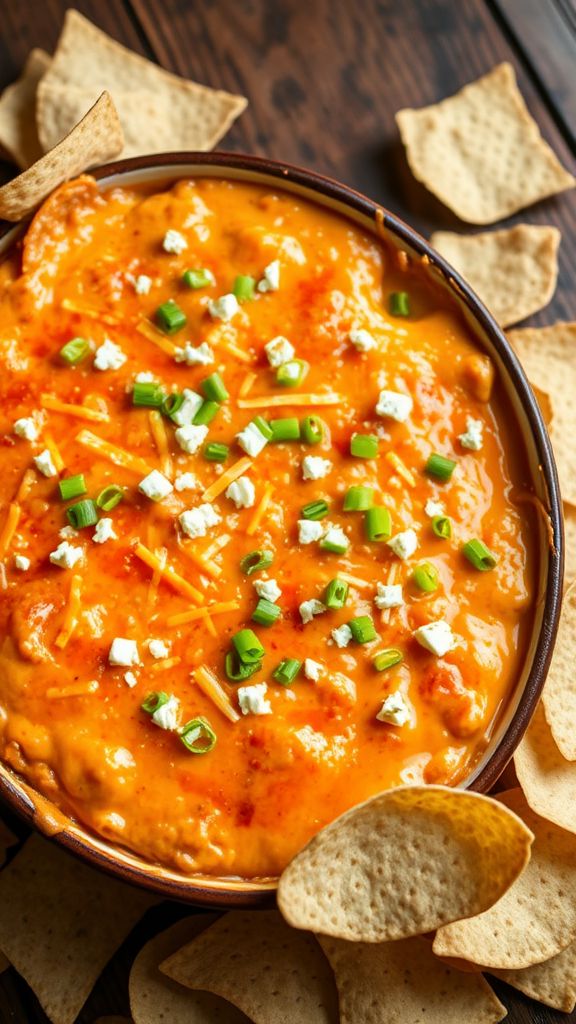 Spicy Buffalo Chicken Dip