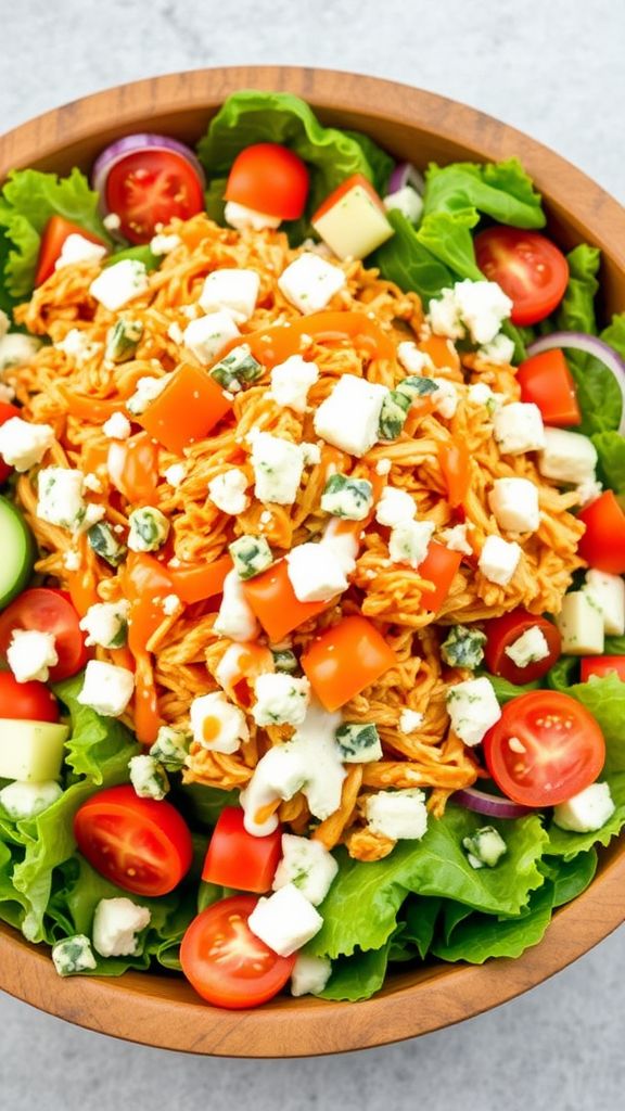 Spicy Buffalo Chicken Salad