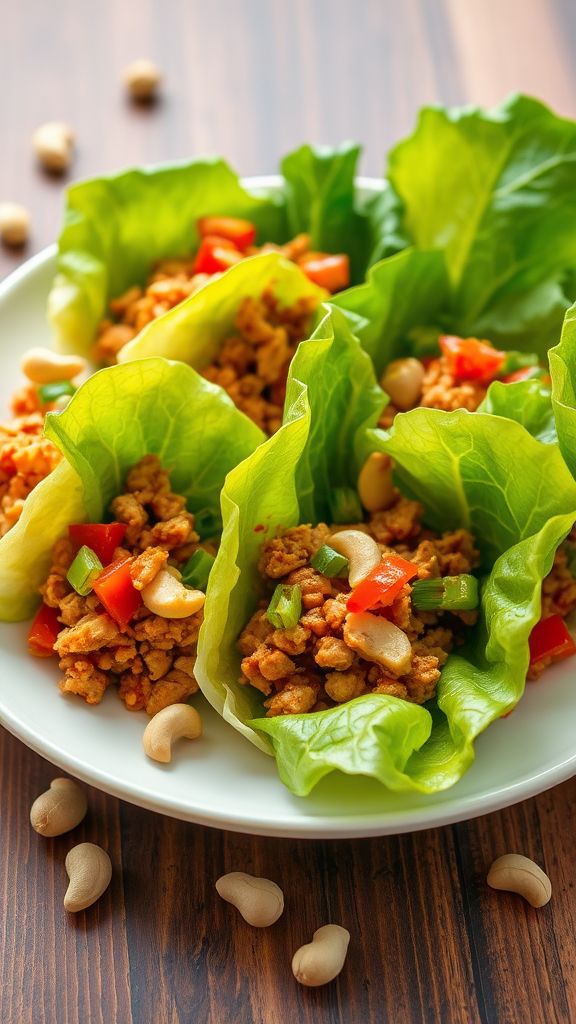 Spicy Chicken Lettuce Wrap