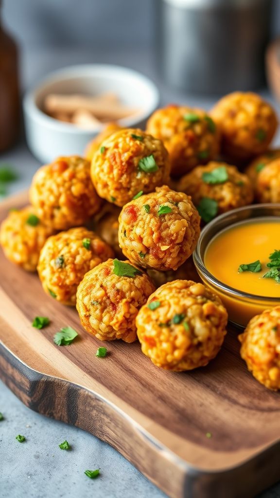 Spicy Chickpea and Quinoa Bites  