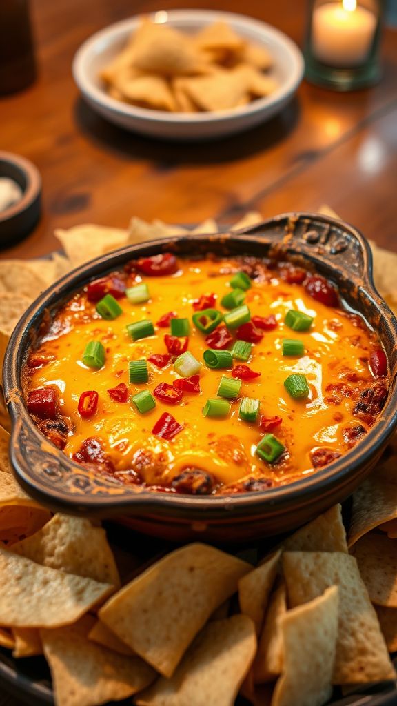 Spicy Chili Cheese Dip