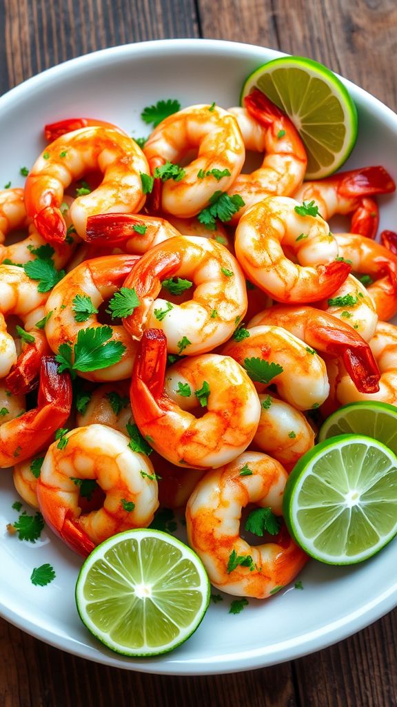 Spicy Cilantro Lime Shrimp