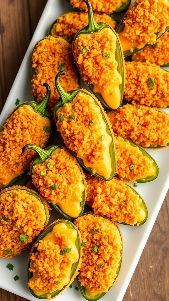 Spicy Jalapeño Poppers  