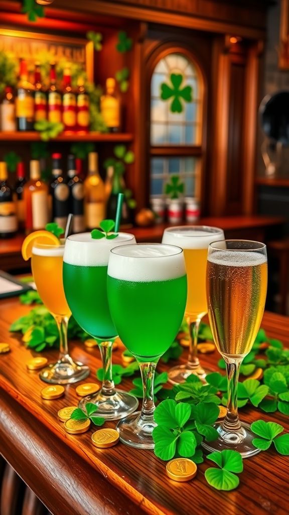 st. patrick’s day drinks to celebrate in styl