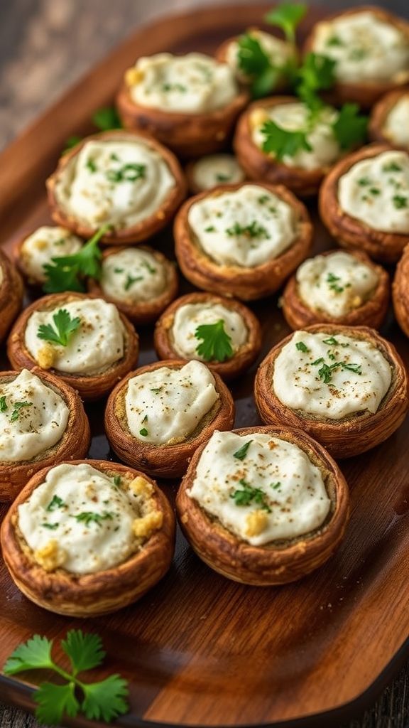 Stuffed Mushrooms with Cream Cheese