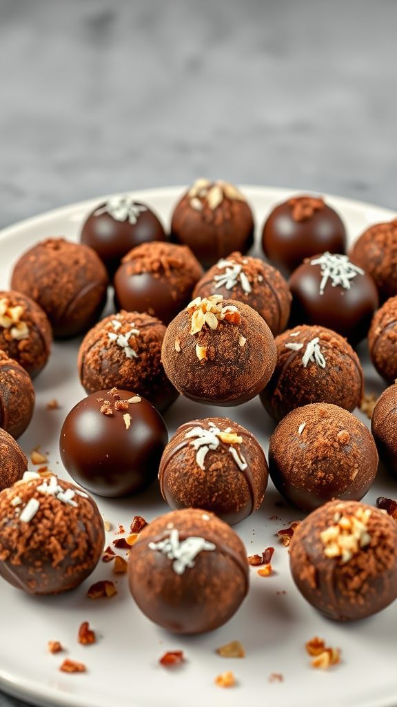 Sugar-Free Chocolate Truffles  