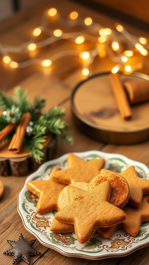 Sugar-Free Gingerbread Cookies  