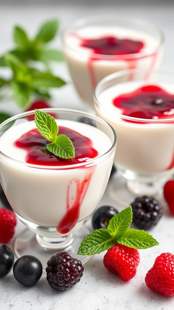 Sugar-Free Vanilla Panna Cotta