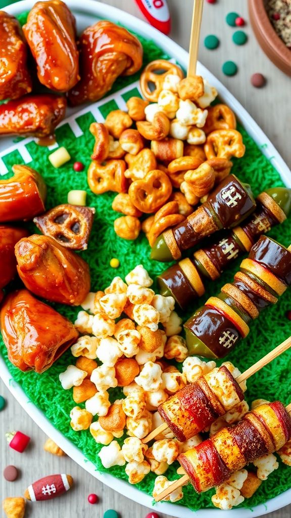 super bowl food ideas that combine sweet and savory