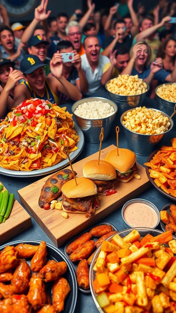 super bowl party food ideas to keep everyone cheerin