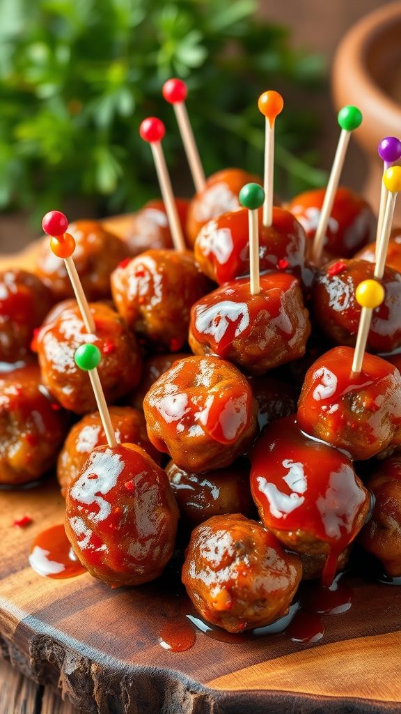 Sweet and Spicy Meatballs