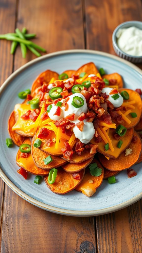 Sweet Potato Irish Nachos  