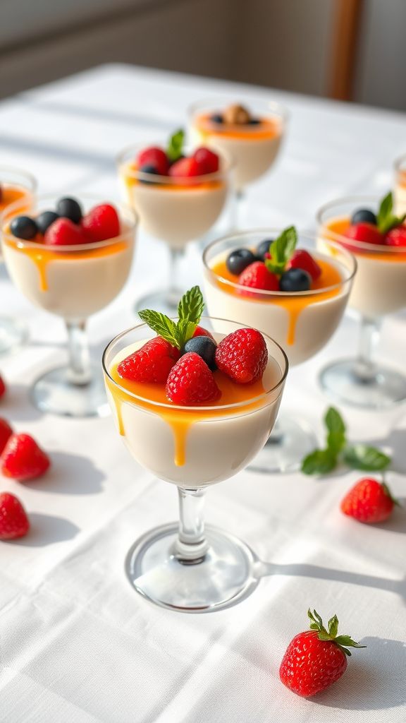 Sweet Victory Vanilla Bean Panna Cotta  