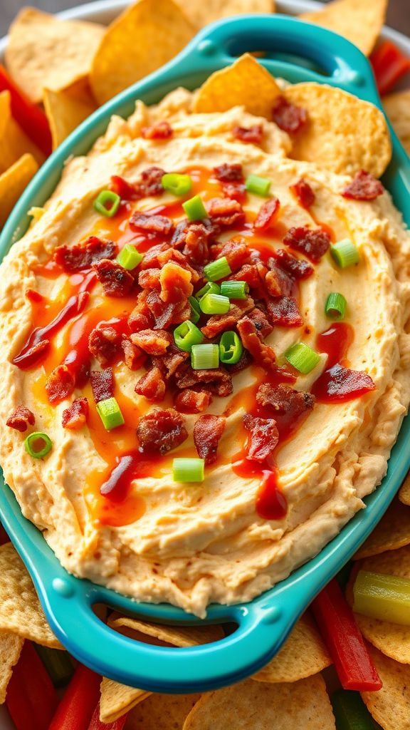 Tangy BBQ Bacon Ranch Dip 