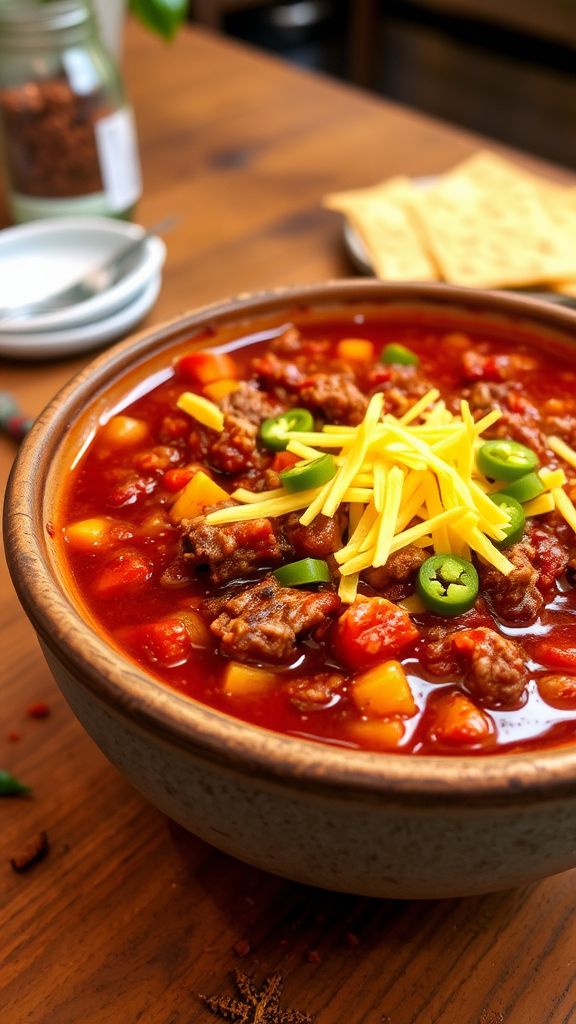 Tex-Mex Texas Style Keto Chili  