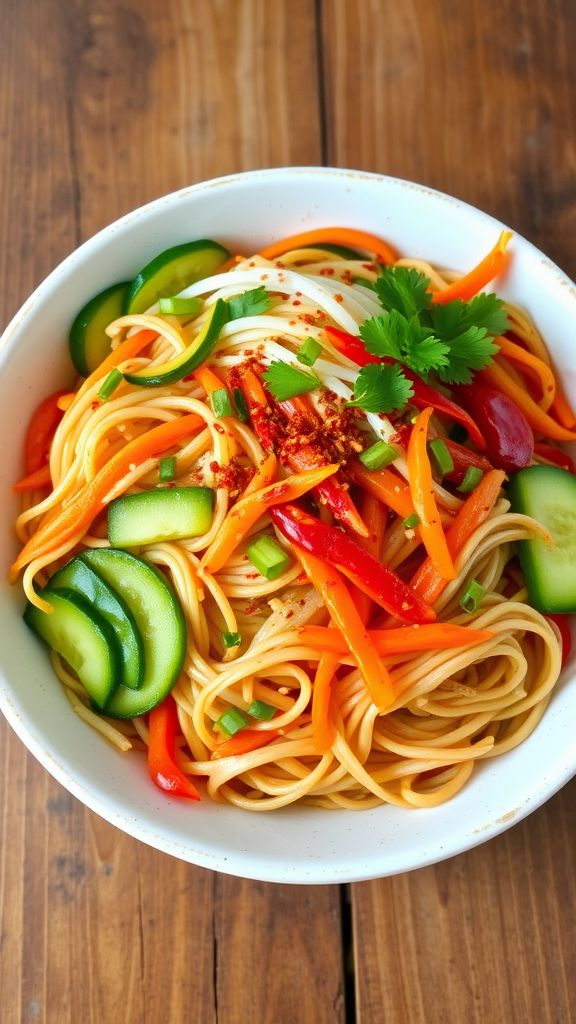 Thai Peanut Noodle Bowl  