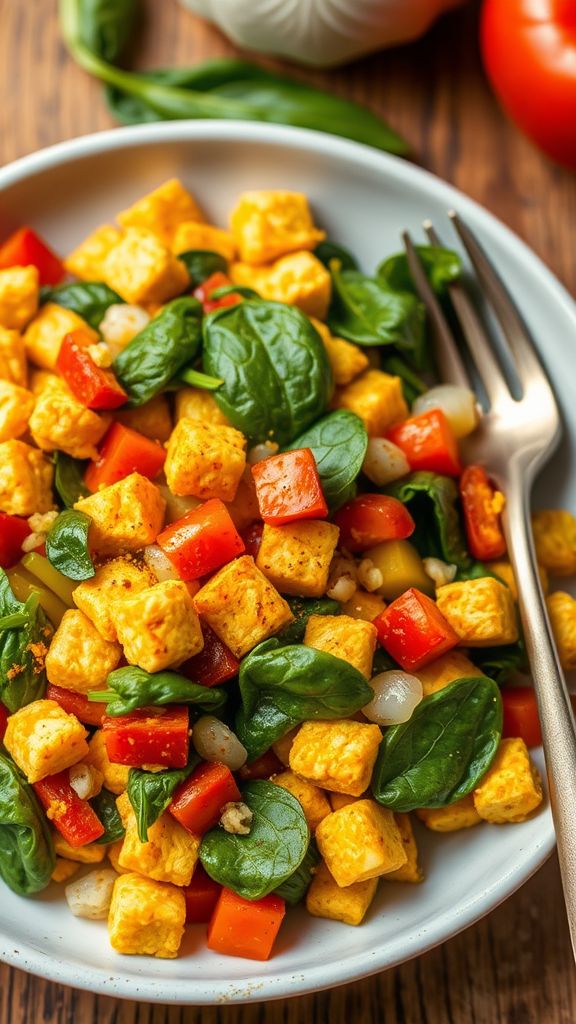 Tofu Scramble with Veggies