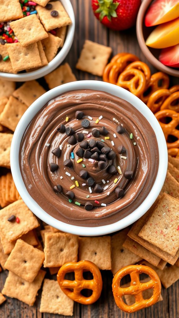 Touchdown Brownie Batter Dip  