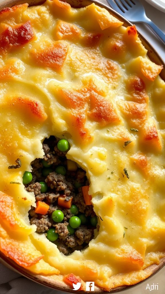 Traditional Shepherd's Pie with a Twist